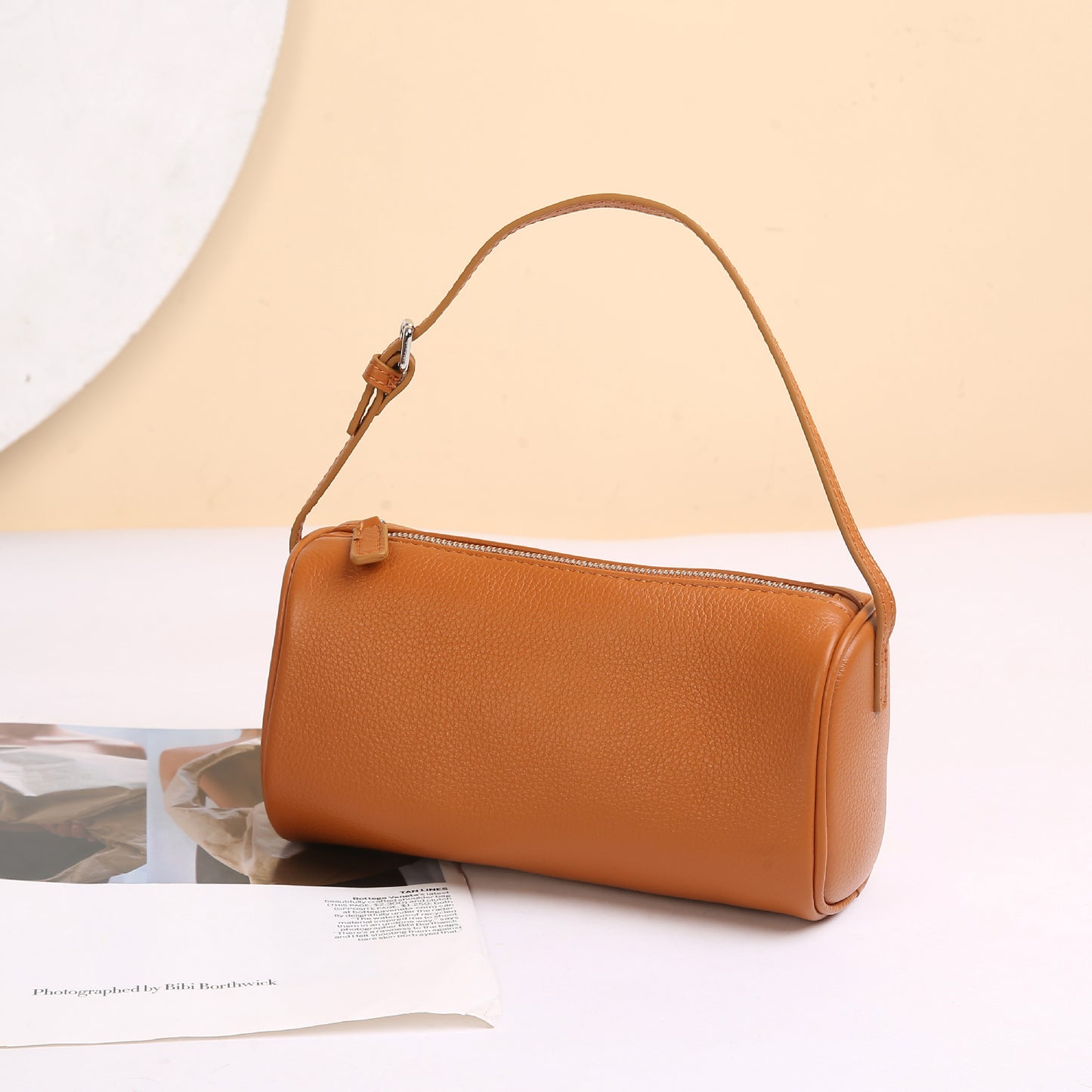 Women's Special Interest Light Luxury Leather Packet Pencil Pen Women's Messenger Bag