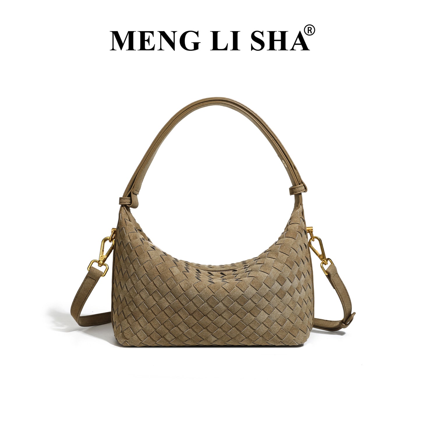 Women's Frosted Vintage Hand-woven Lunch Box Fashion Women's Shoulder Bag