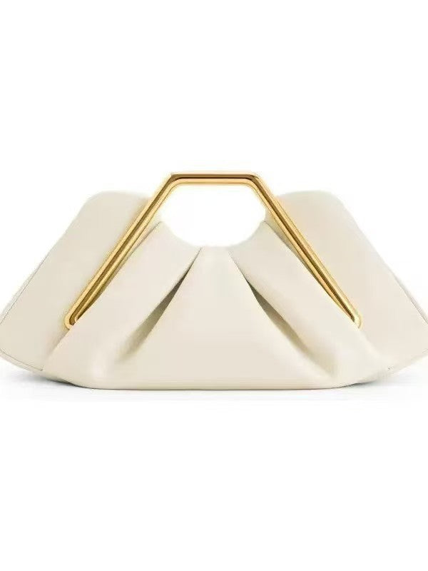 Beautiful Design Pleated Cloud Clutch Fashion Handbags