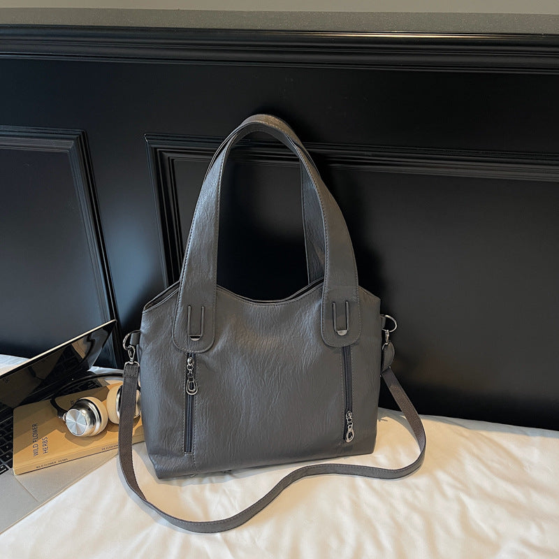 Women's Summer Fashion Large Capacity Totes Big Good-looking Shoulder Bags