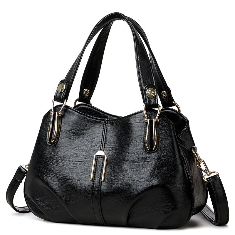 Women's Fashion Simple Popular Mom Portable Women's Handbag
