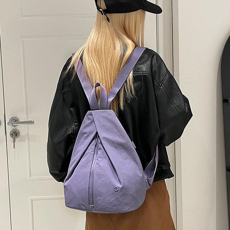 Women's & Men's Lightweight Leisure Commuter Large Capacity Women's Backpack