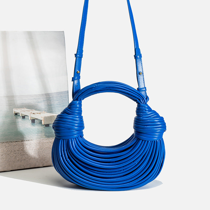 Women's Summer Niche Fashion Creative Personalized Trend Woven Women's Handbag