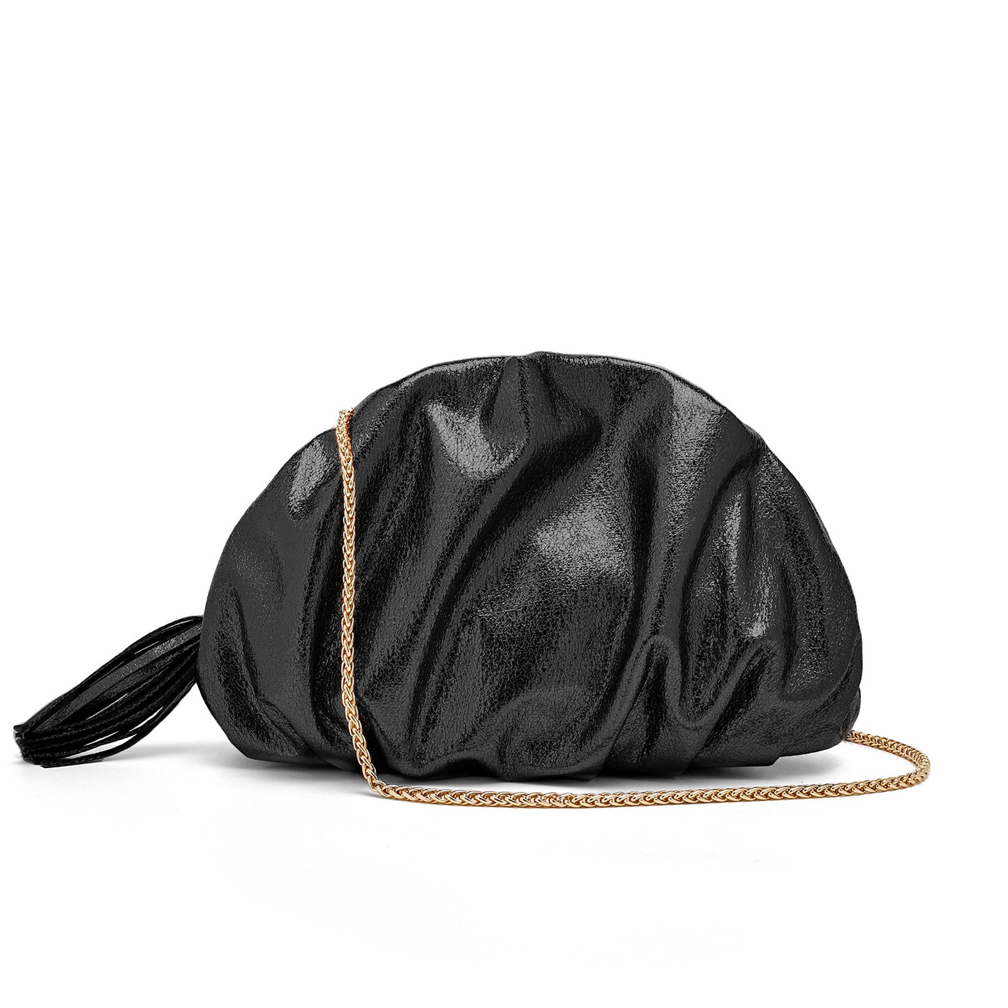 Women's Cloud Dinner Fashion Pleated High-grade Versatile Women's Shoulder Bag