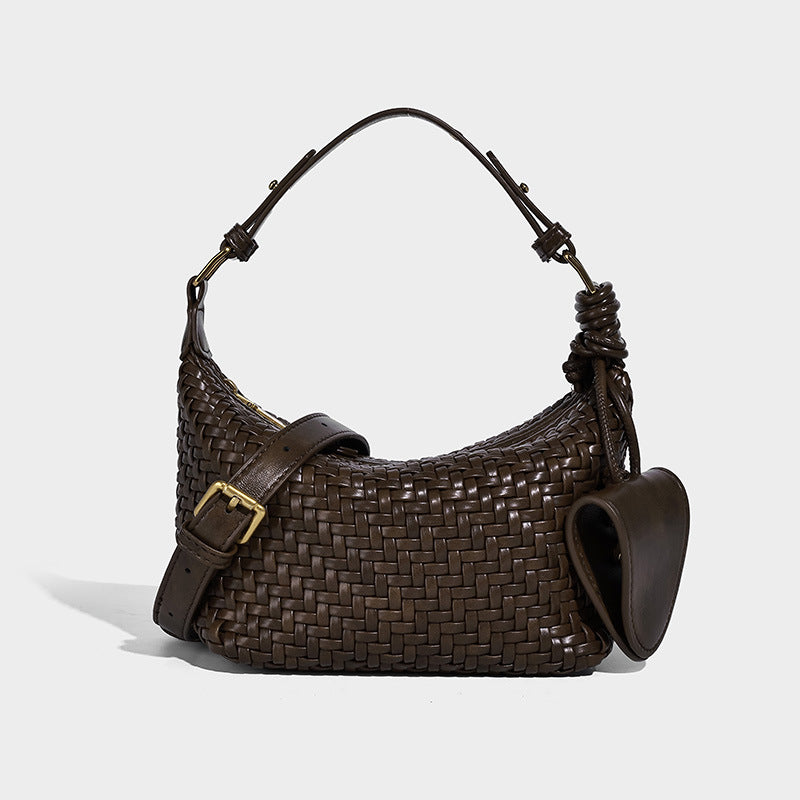 Women's Lunch Box Soft Leather High-grade Design Tote Bag