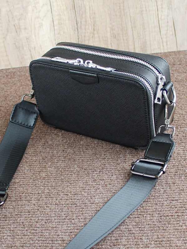 Leather Western Style One Underarm Wide Small Square Bags