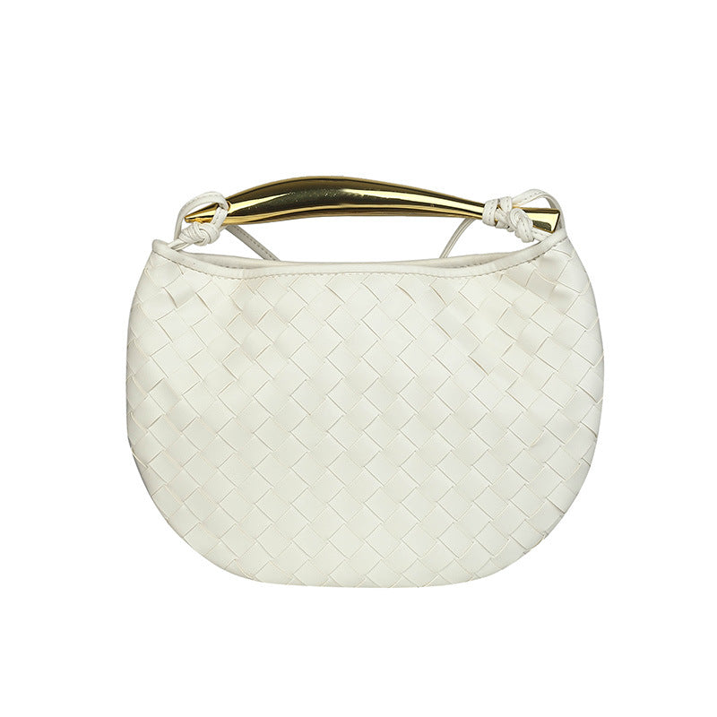 Women's Niche Sardine Hand-woven Textured Personality Chain Handbags