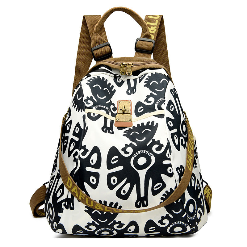Women's Multifunctional Fashion Leisure Oxford Cloth Large Bags