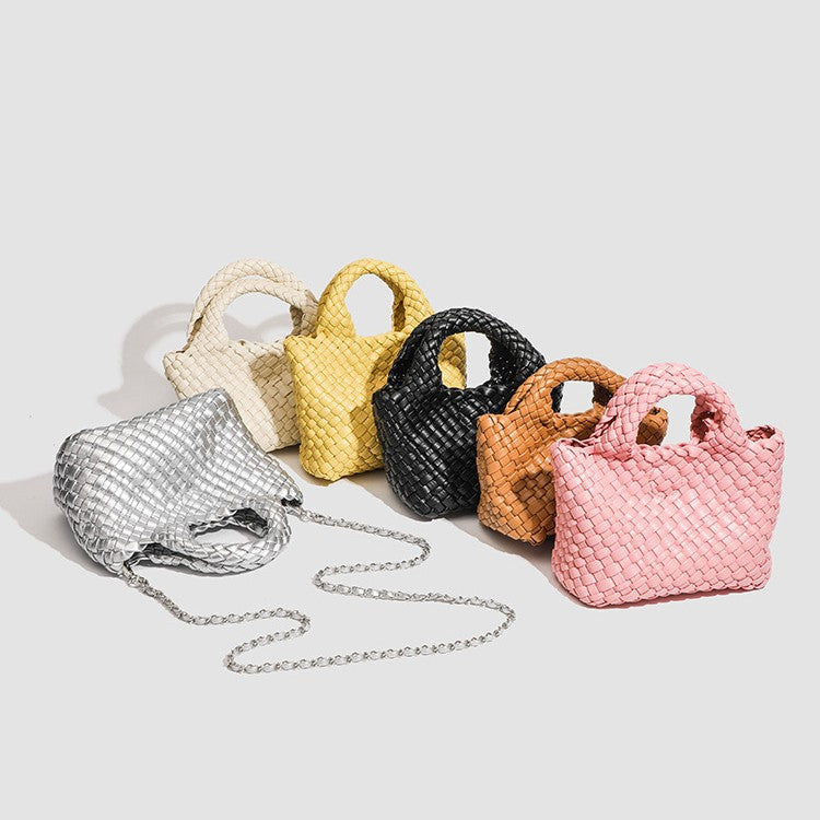 Design Hand-woven Vegetable Basket Daily Mini Women's Handbag
