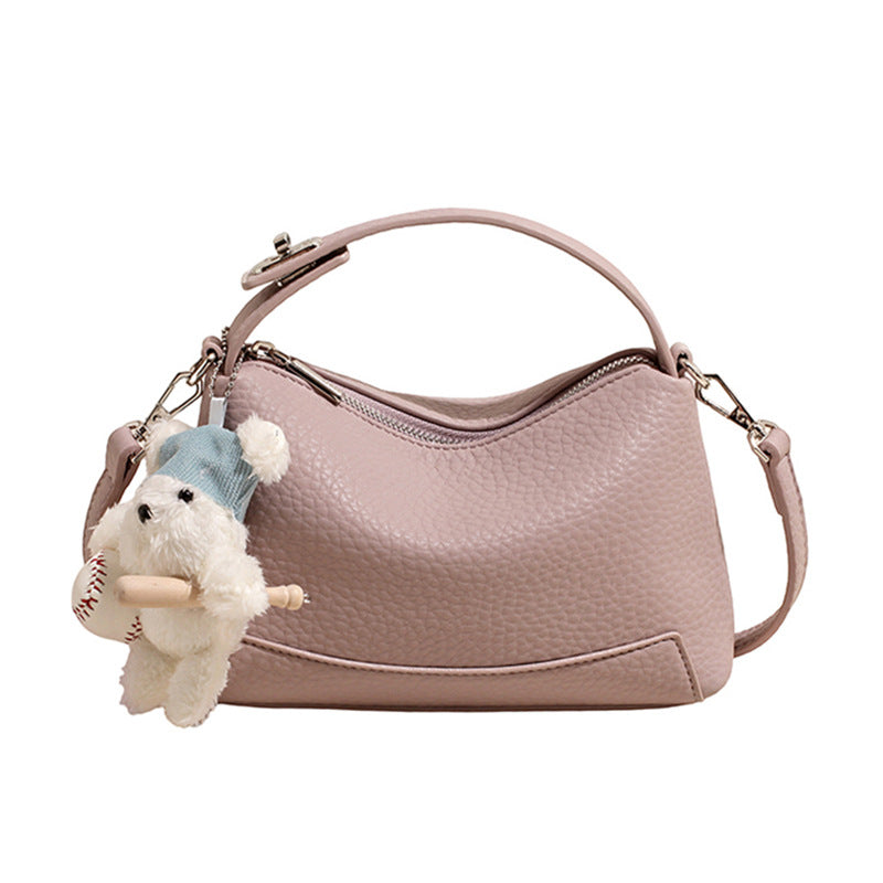 Women's Simple Lazy Exquisite Leather Korean Version For Women's Shoulder Bag