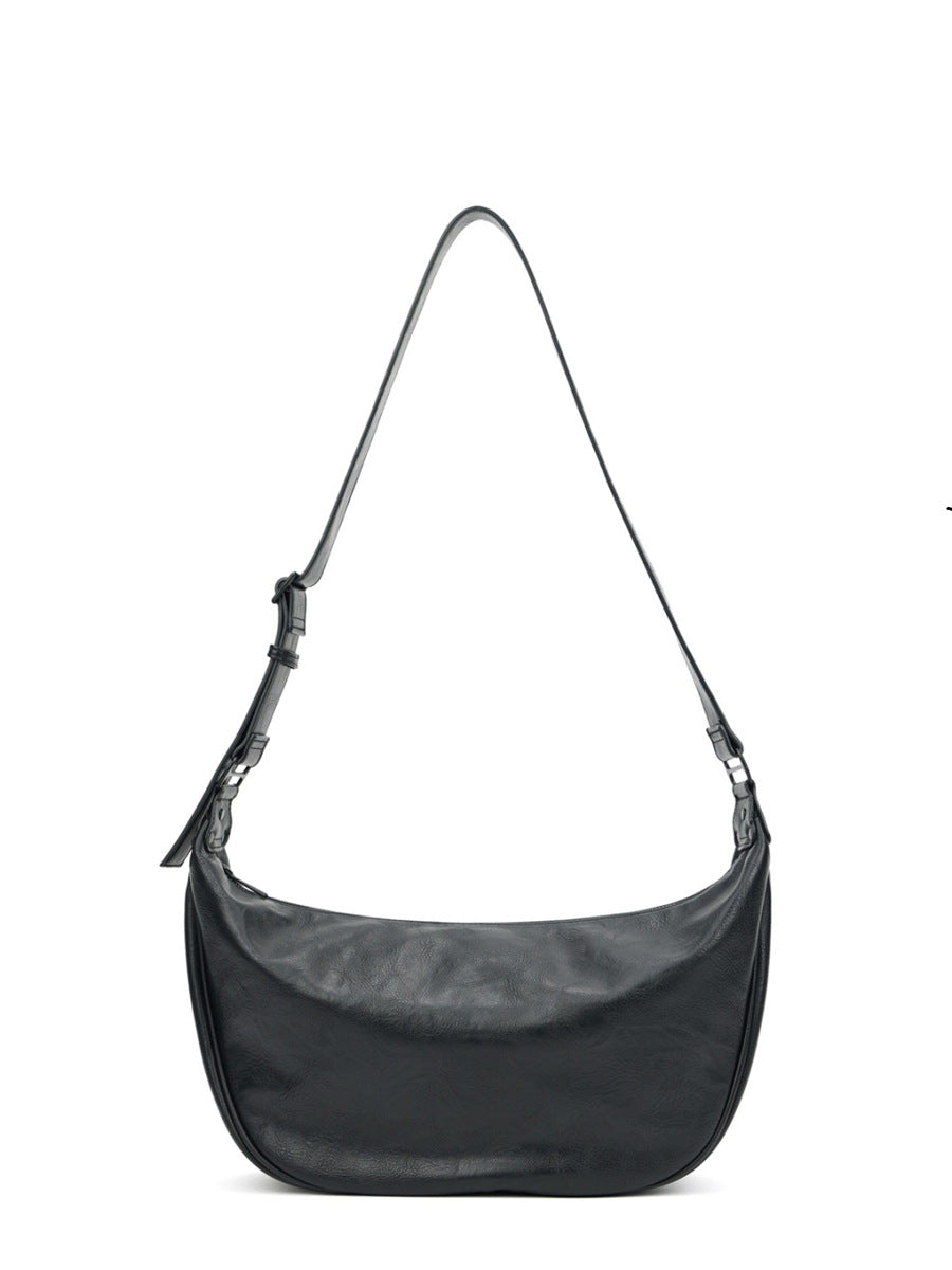 Men's Large Capacity Motorcycle Cycling Fashion Retro Wandering Men's Messenger Bag