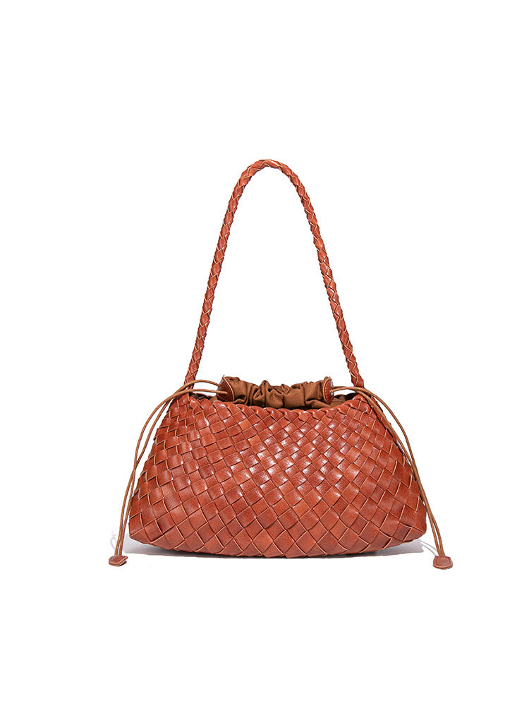 Women's Summer Vegetable Basket Macaron Woven Retro Bags