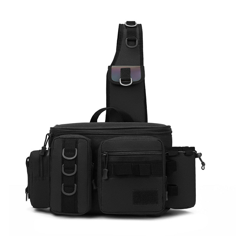 Men's Lure Multifunctional Fishing Pole Insertion Sports Backpack
