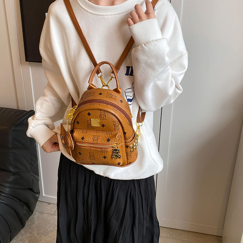 Women's Printed Female Niche High Sense Leisure Women's Backpack
