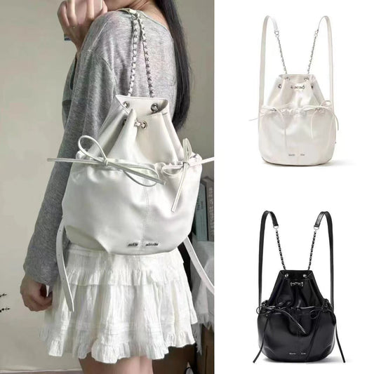 Pretty Graceful Women's Chain Bow Fashion Women's Shoulder Bag