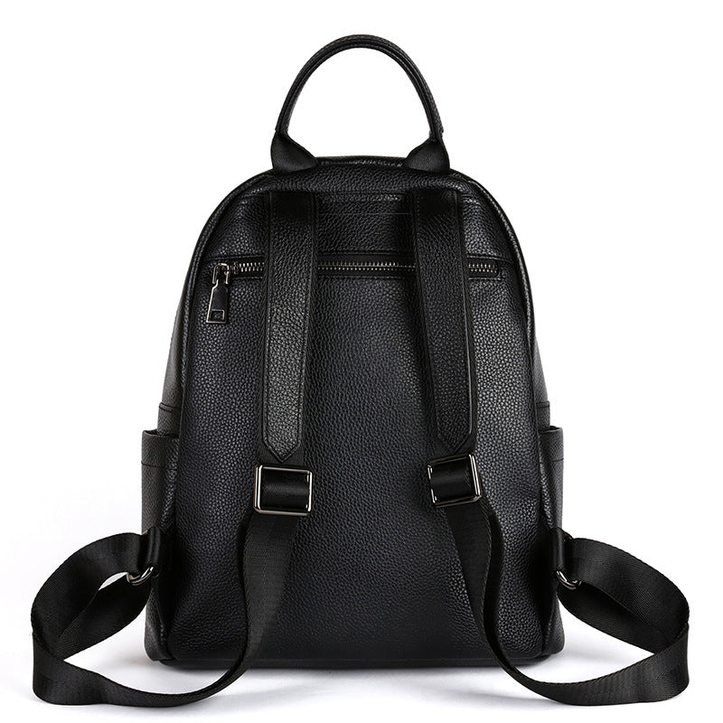 Women's Leather Fashion First Layer Cowhide Large Capacity Bags