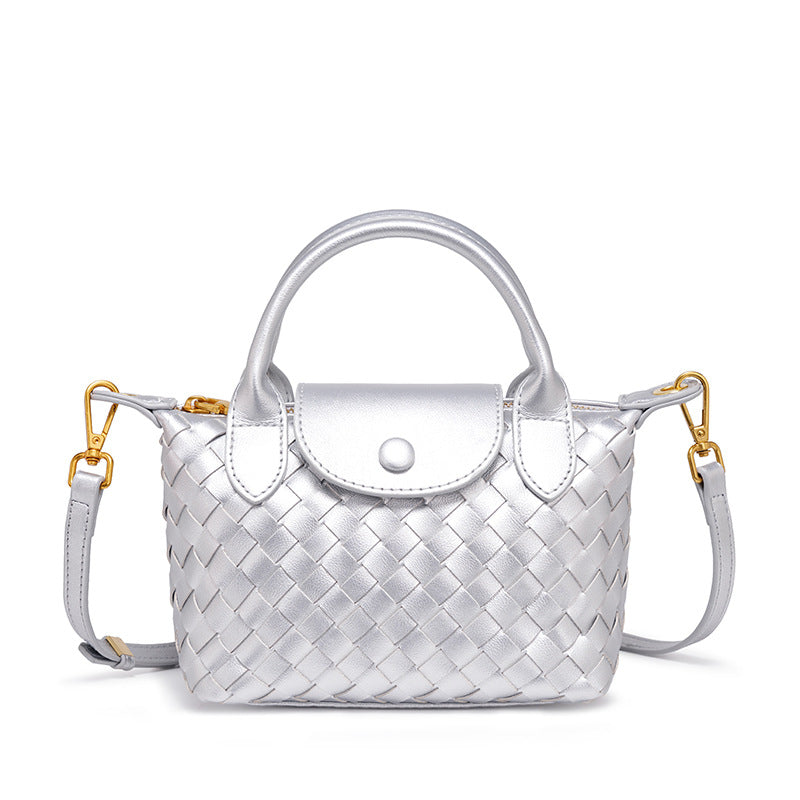 Women's Woven Fashionable High-grade Trendy Dumpling Making Bags