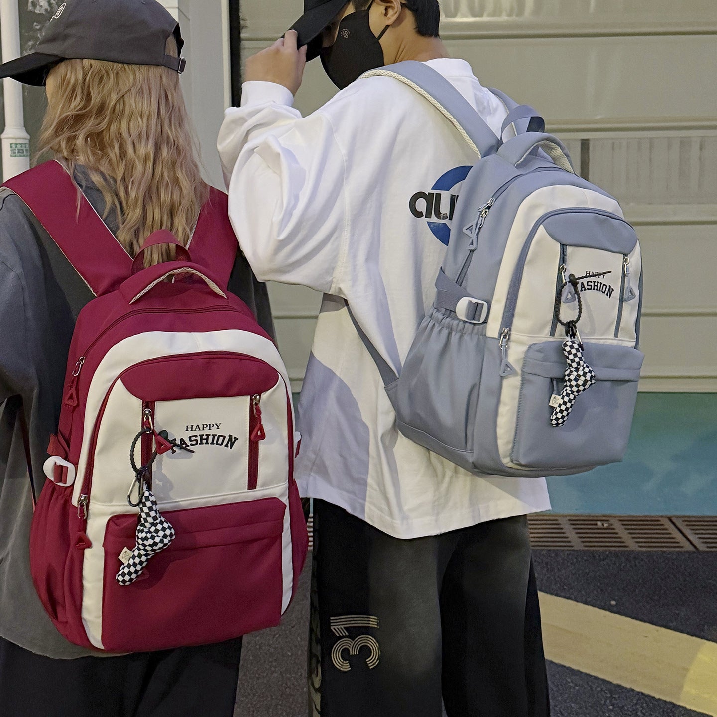 Innovative Slouchy Style Printing Campus Class Bags