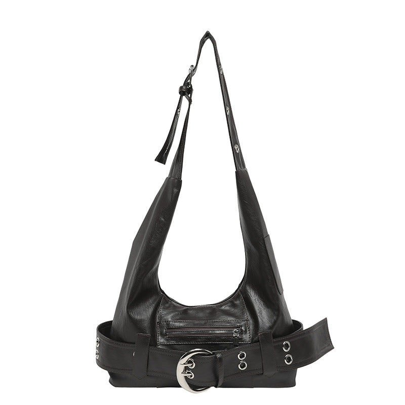 Women's Retro Trendy Out Commuter Large Capacity Sweet Cool Tote Bag