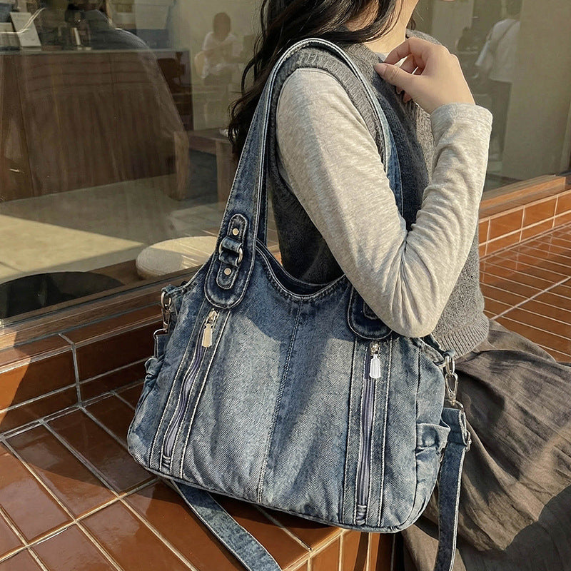 Women's Style Retro Commuter High Quality Large Tote Bag