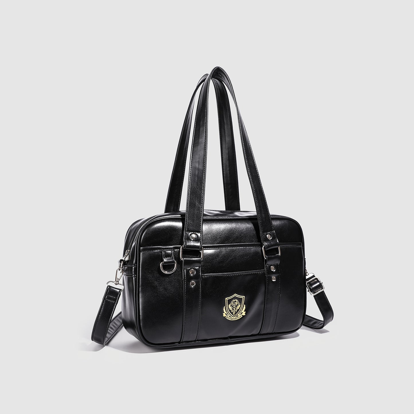 Uniform Large Capacity Two-dimensional Portable College Style Simple Underarm Bag