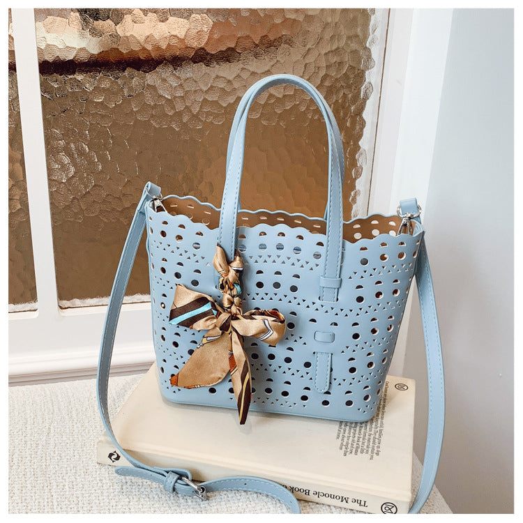 Women's Summer Hollow Fashion Korean Style Portable Women's Shoulder Bag