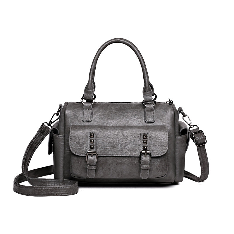 New Women's Fashion Large Capacity Vintage Women's Handbag