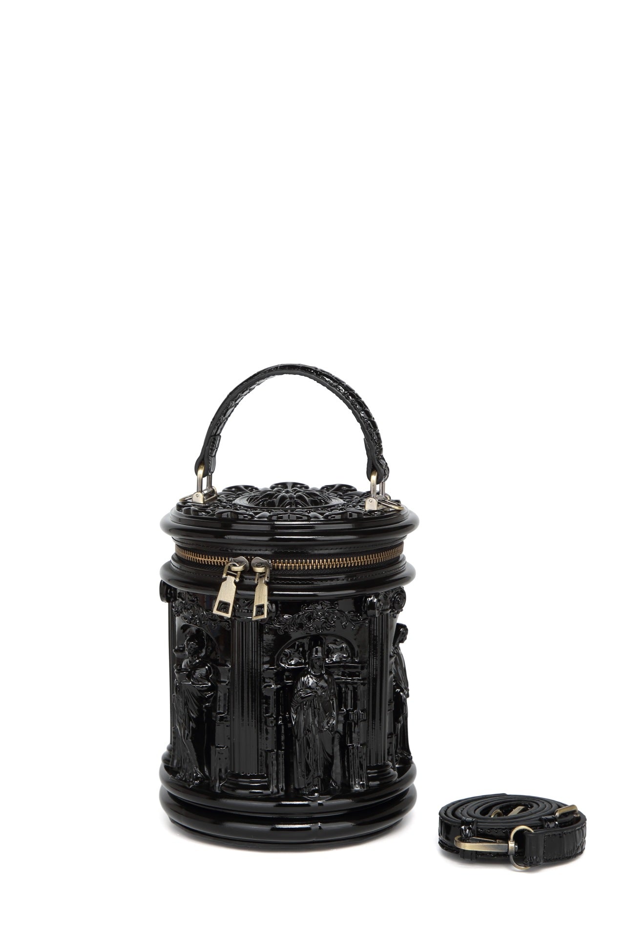 Creative Personalized Three-dimensional Embossed Avant-garde Retro Shoulder Bags