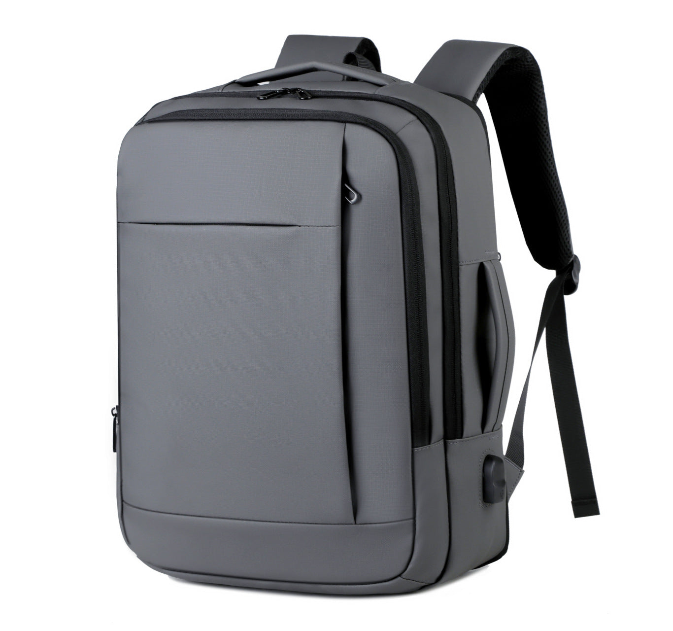 Popular Men's Simple Waterproof Hard-wearing Advanced Business Backpack