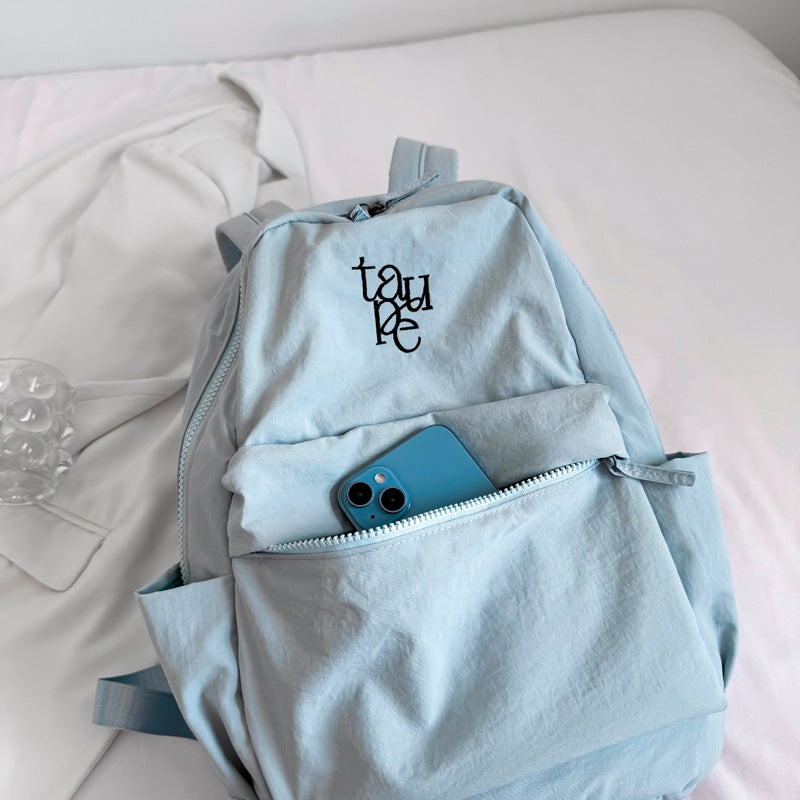Spring Style High Large Capacity Fashion Plaid Backpacks
