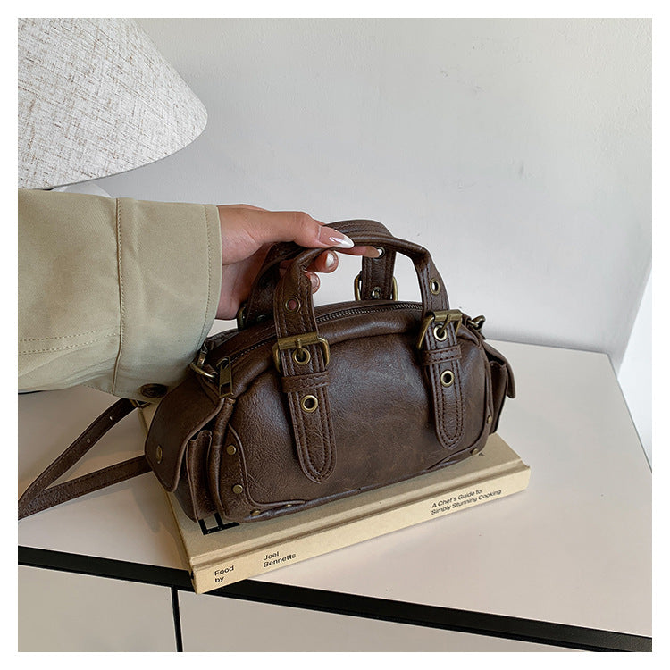 Motorcycle Fashion Commuter Versatile Large Capacity Women's Shoulder Bag