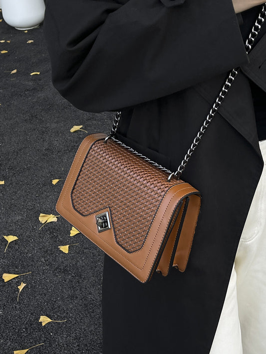 Women's Pattern Textured Urban Elegant Fashion Match Bags