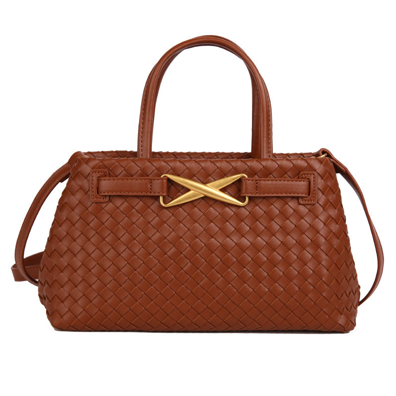 Women's High Sense Woven Fashion Commuter Bags