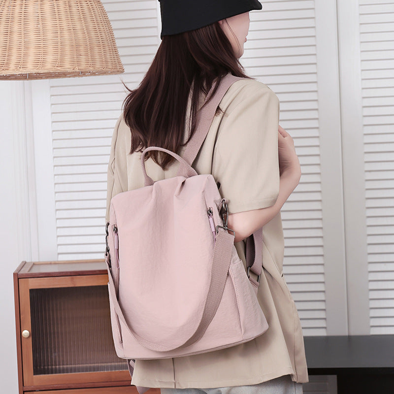 Women's Commute Retro Trendy Large Capacity Simple Backpacks