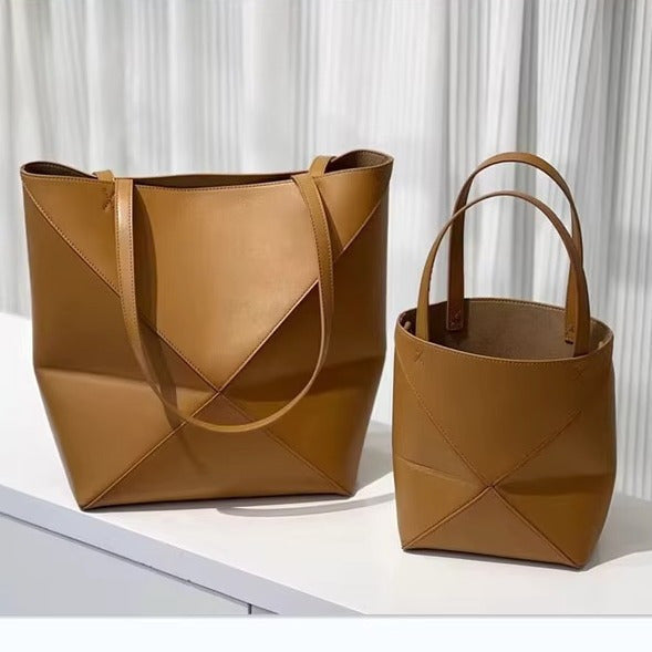 Deformation Folding Geometric Portable Large Capacity Bags