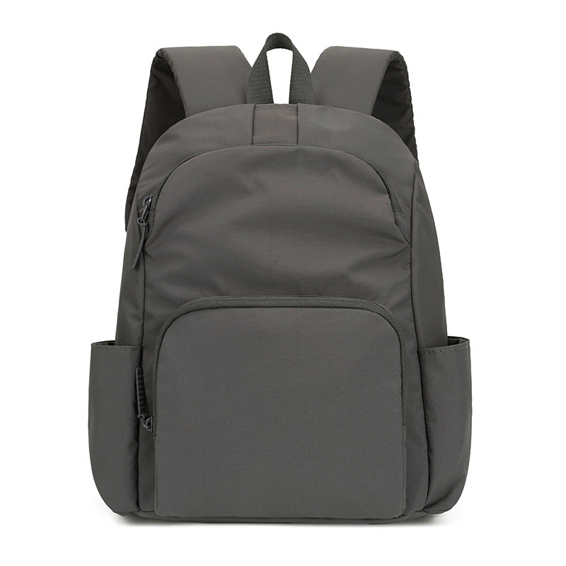 Soft Shell Commuter Simple Computer Rubber Powder Good-looking Leisure Backpack