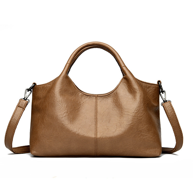 Women's Large Capacity Commuter High-grade Fashion Soft Handbags
