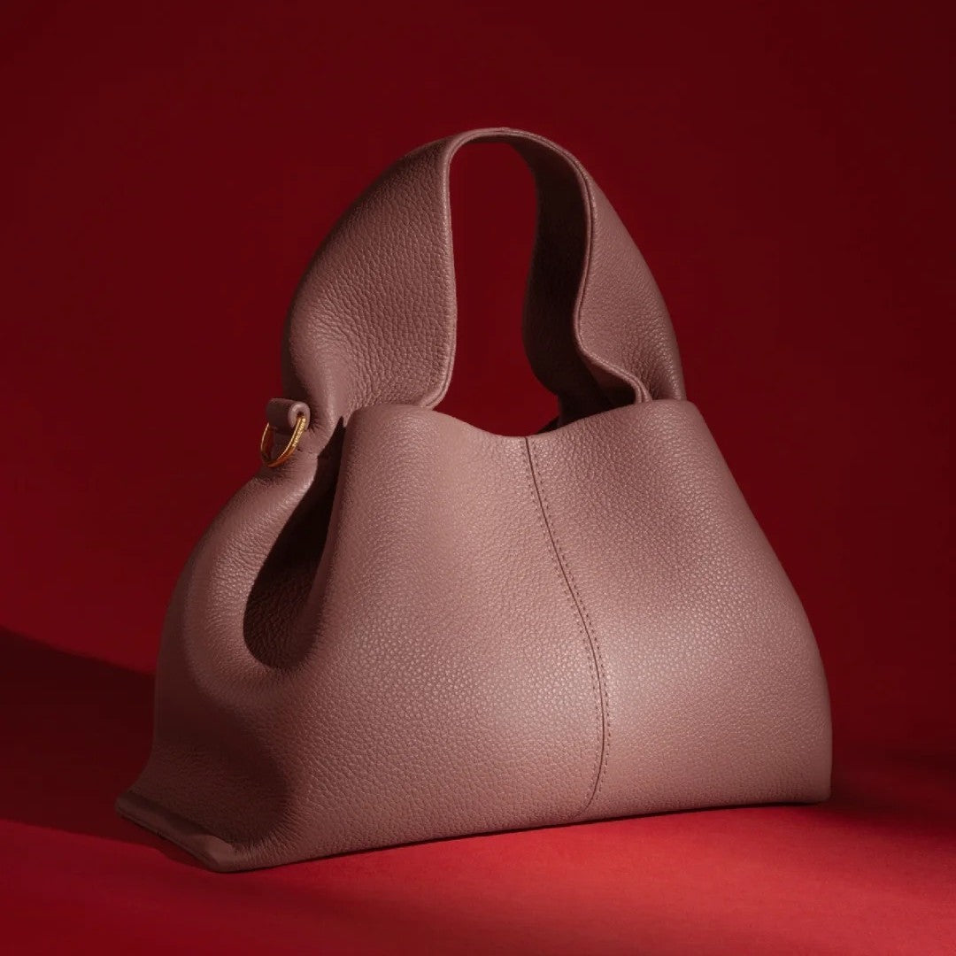 Women's Cloud Genuine Leather French Niche Dumpling Bags