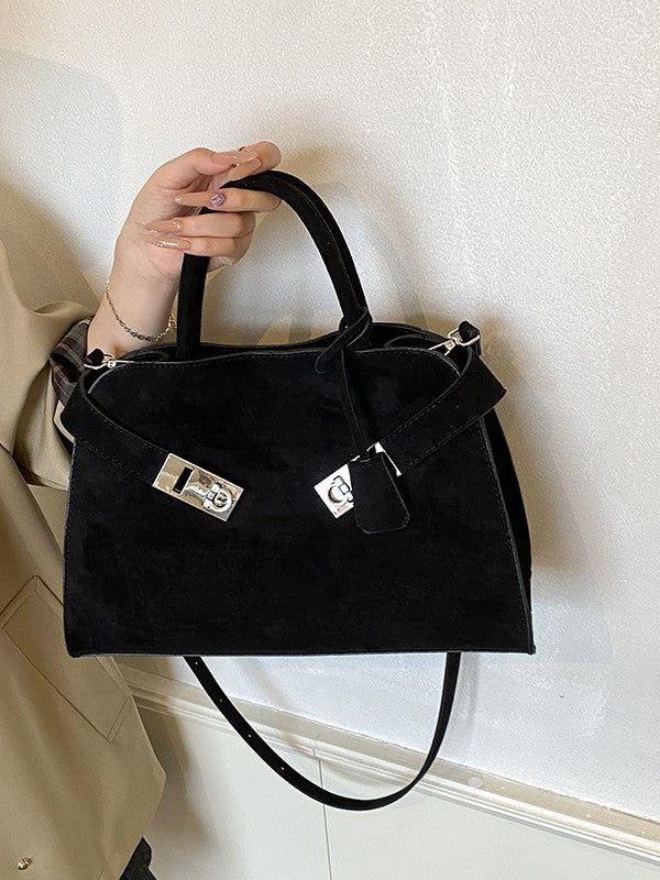 Women's Retro Frosted Leather Large Capacity Totes Women's Handbag