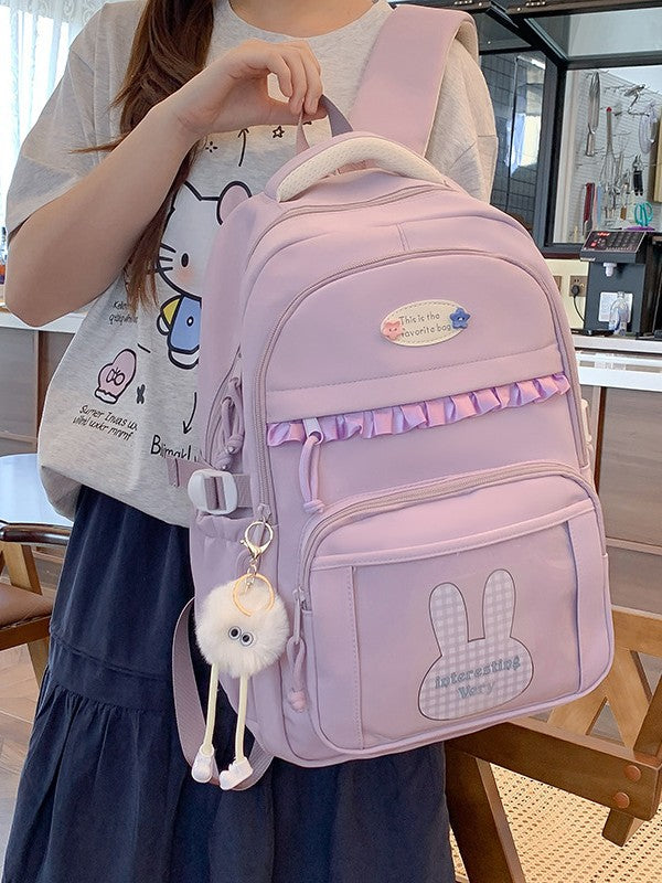 Style Niche Junior High Female Cute Leisure Backpack
