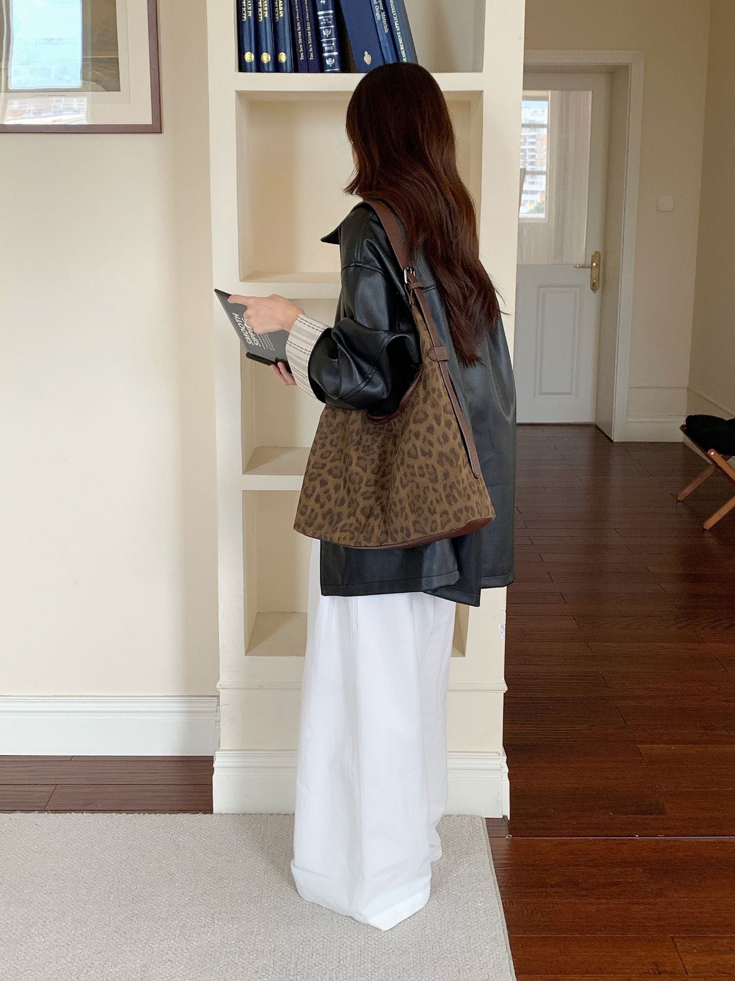 Women's Korean Leopard Print Female One Women's Handbag