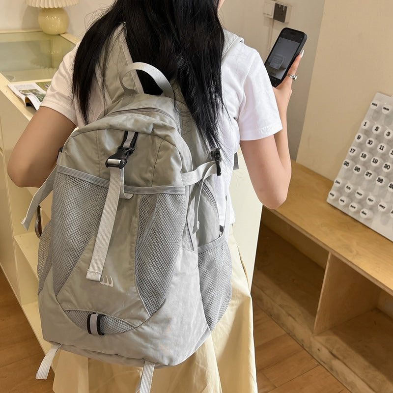 College Style Large Capacity Male Sense Leisure Backpack