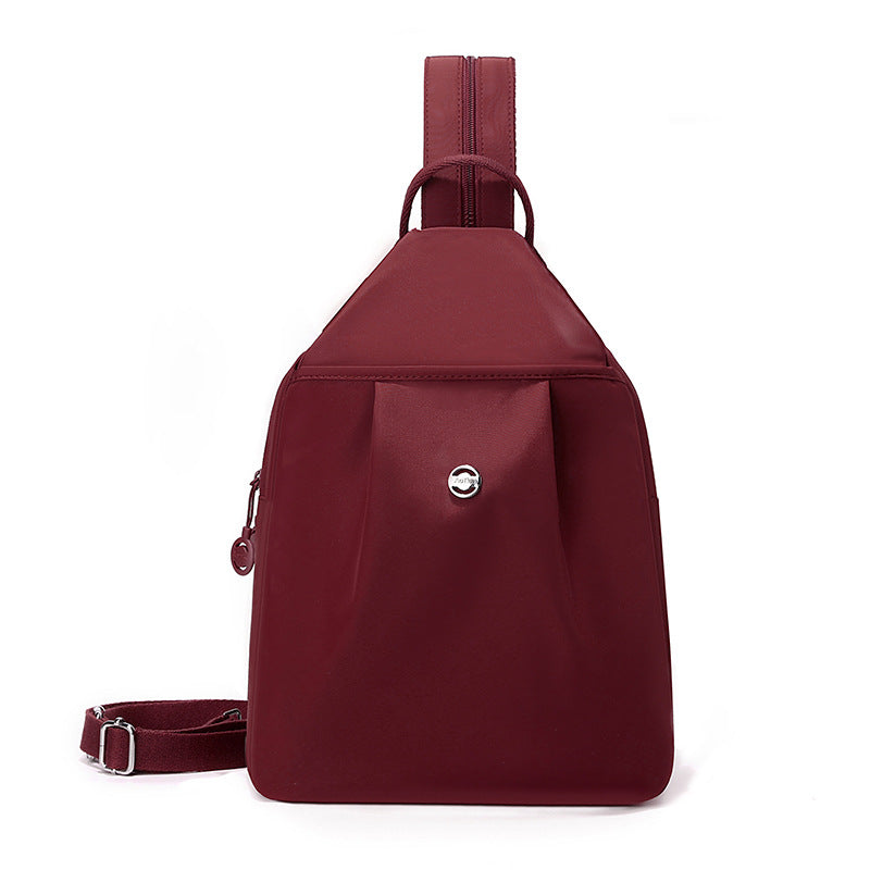 Beautiful Slouchy Women's Simple Trendy Oxford Women's Backpack