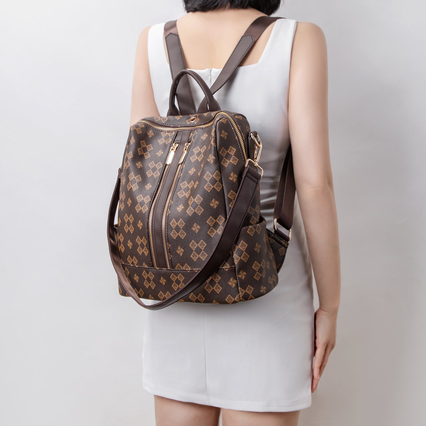 Women's Lightweight High-grade Mummy Printing Large Capacity Bags