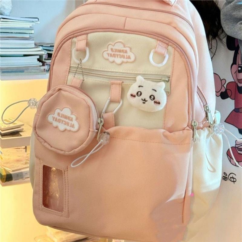 Cute Junior High Large Capacity Korean Style Leisure Backpack
