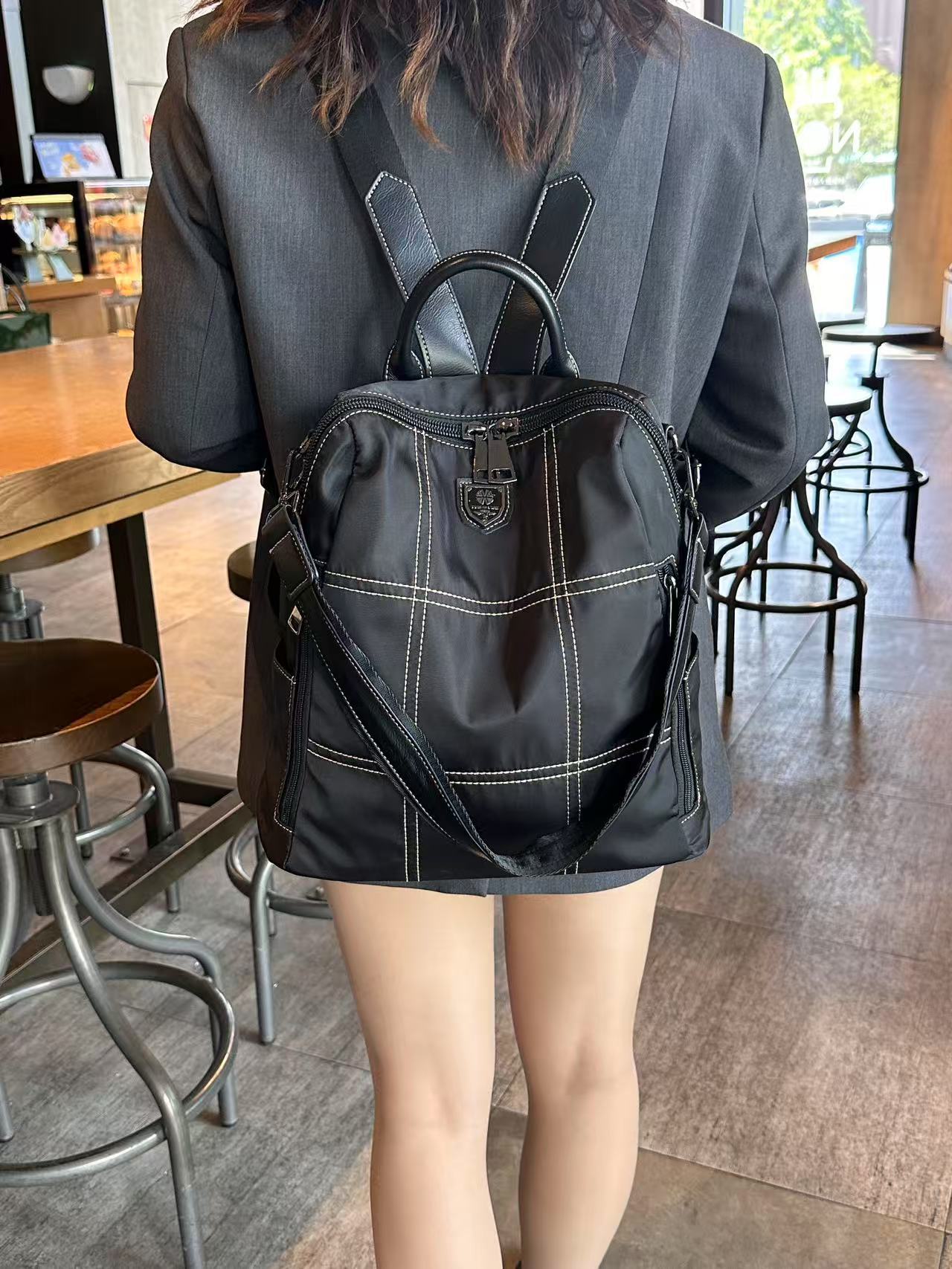 Women's Fashion Family Oxford Cloth Mummy Stitching Bags