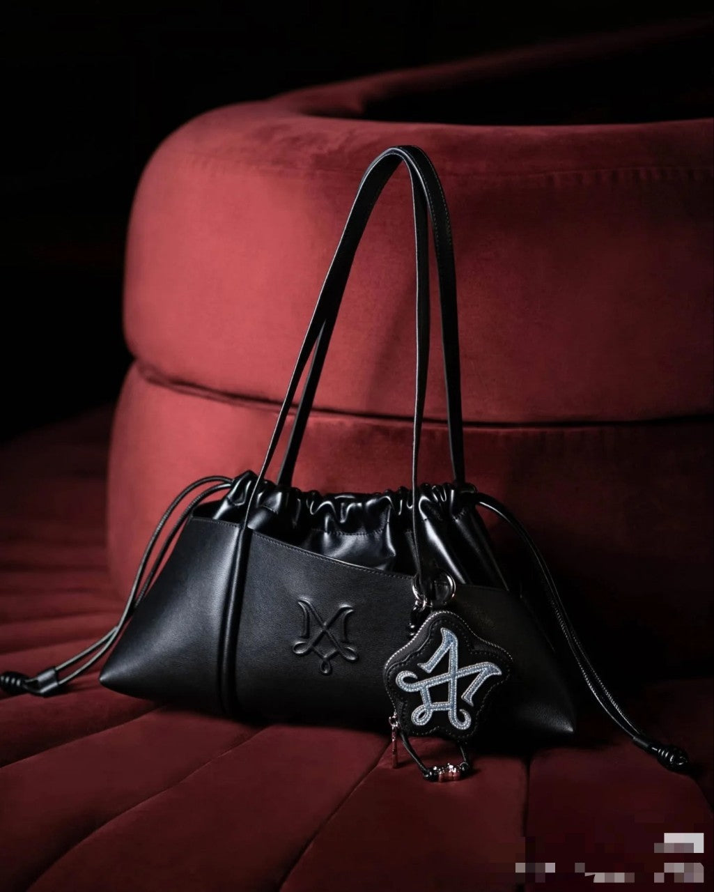 Women's Thailand Suede One Drawstring Mother Fashion Portable Women's Handbag