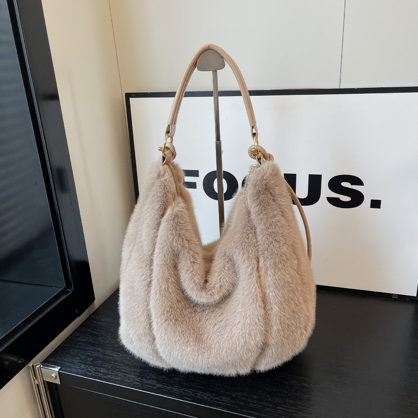 Slouchy New Women's Plush Korean Fashionable Bags