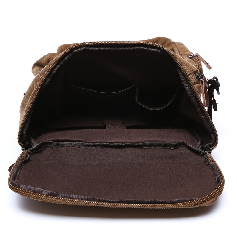 Glamorous Retro Canvas Large Capacity Durable Backpacks