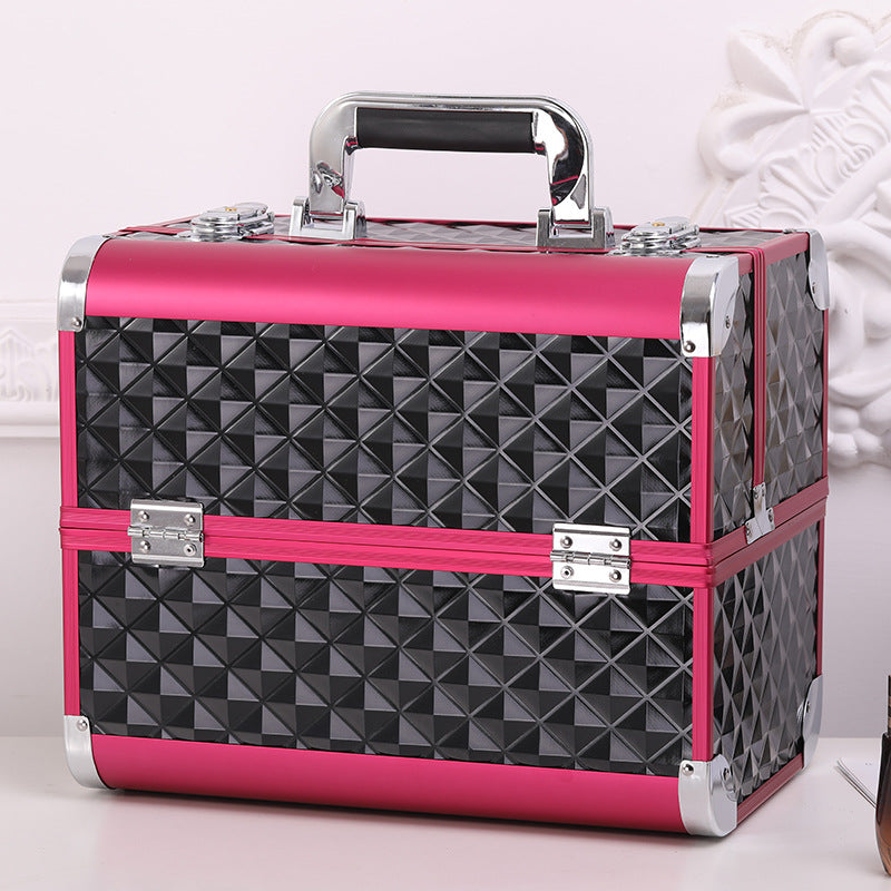 Tattoo Toolbox Large Capacity Makeup Fixing Artist Eyelash Beauty Manicure Cosmetic Case